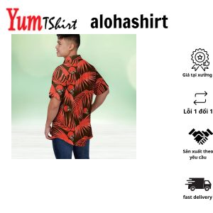 Cleveland Browns Floral Design Hawaiian Shirt Look