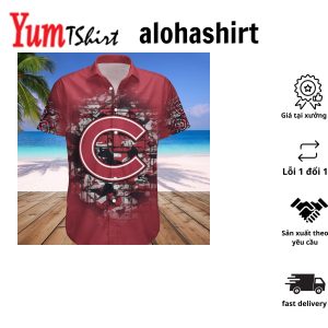 Colgate Raiders Hawaii Shirt Basketball Net Grunge Pattern – NCAA