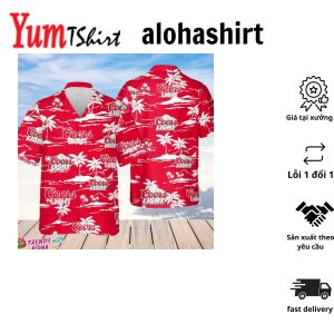 Coors Banquet Hawaiian Hibiscus Flower PatternTropical Beach Shirt Hawaiian Flower Shirt Hawaiian Beer Shirt