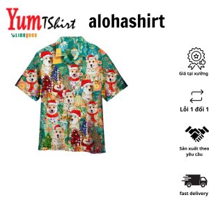 Corgi Merry Xmas Christmas Hawaiian Shirt Dog Hawaiian Shirt Perfect Gifts For Your Loved Ones