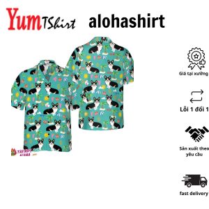 Corgi Monstera Leaves Corgi Hawaiian Shirt Best Dog Shirt For Men And Women