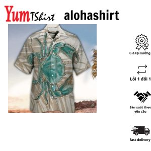 Crab Lovers Aloha Hawaiian Shirt Ideal for Summer Gifts