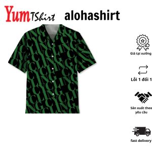 Cycling Green Hawaiian Shirt