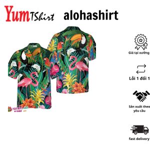 Flamingo 19 Hawaiian Shirt