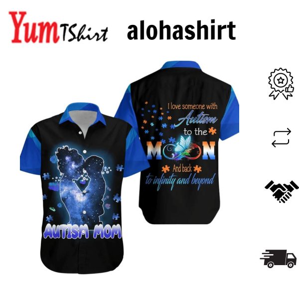 Gift For Mom Autism Mom Hawaiian Shirt For