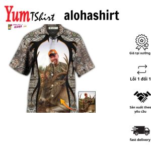 Hunting Club You Want Tropical Style Custom Photo – Hawaiian Shirt – Personalized Photo Gifts Hawaiian Shirt
