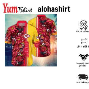 Kansas City Chiefs NFL Hawaiian Shirt Custom Shorts Aloha Shirt