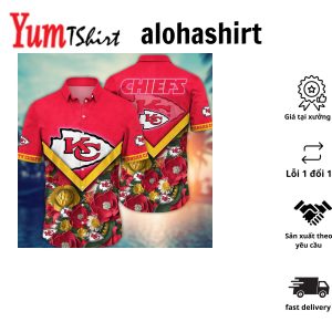 Kansas City Chiefs NFL Hawaiian Shirt Custom Sunbathe Aloha Shirt