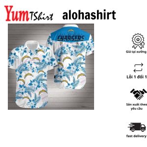 Los Angeles Chargers Hawaiian Aloha Shirt For Cool Fans
