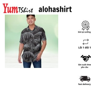 Los Angeles Kings Button Up Hawaiian Themed Shirt