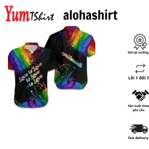Love Is Love Lgbt Aloha Hawaiian Shirt Lgbt Shirt Lesbian Shirt Gay Shirt