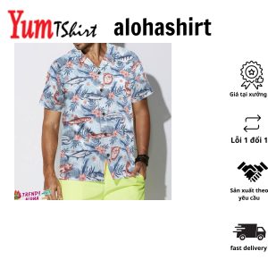 Koi Fish Hawaiian Shirt For