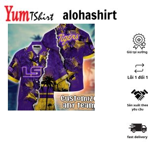 Lsu Tigers NCAA Hawaiian Shirt Hot Sandstime Aloha Shirt