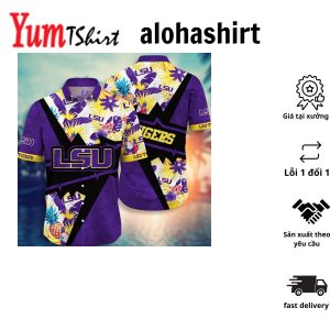 Lsu Tigers NCAA Hawaiian Shirt July Aloha Shirt