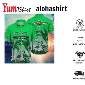 Marshall Thundering Herd NCAA Hawaiian Shirt Shortstime Aloha Shirt