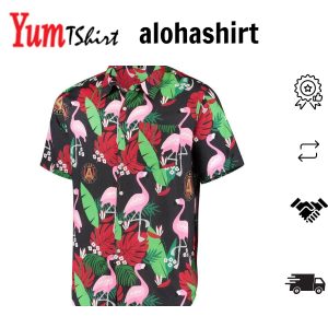 Mls Atlanta United Fc Flamingo Hawaiian Shirt Aloha Shirt