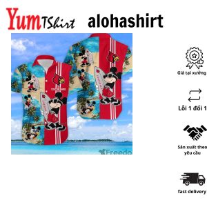 Ncaa Louisville Cardinals Custom Name Mascot Hawaiian Shirt Aloha Shirt