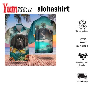 Newfoundland Hawaiian Shirt Dog Lover Hawaiian Shirt Summer Hawaiian Shirt For Men And Women