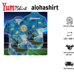 NFL Los Angeles Rams Baby Yoda Style Hot Trends Summber New Design Hawaiian Shirt