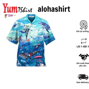 Ocean Save The Ocean Hawaiian Shirt