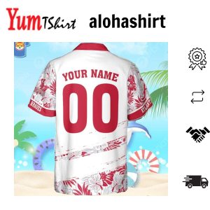 Atlanta Falcons Baby Yoda Name Personalized Short Sleeve Tropical Hawaiian Shirt