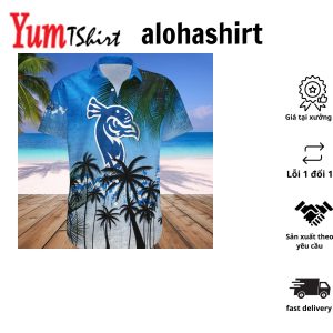 Saint Peters Peacocks Hawaii Shirt Coconut Tree Tropical Grunge – NCAA
