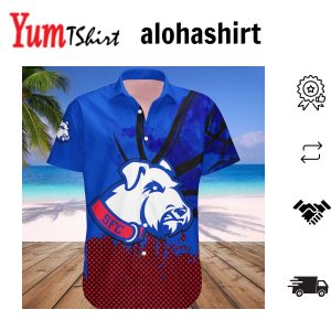 St Francis Brooklyn Terriers Hawaii Shirt Basketball Net Grunge Pattern – NCAA