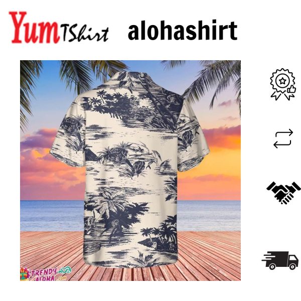 Vintage Coconut Islands Trending Hawaiian Shirt Summer Vacation Hawaiian Shirt