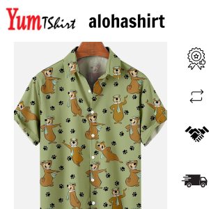 Yogi Bear Show Men’s Short Sleeve Hawaiian Shirt