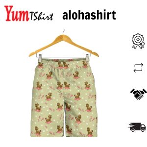 Yorkshire Terrier Pattern Print Design 01 For Men Women Kid Shorts