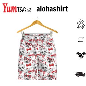 Yorkshire Terrier Pattern Print Design 04 For Men Women Kid Shorts