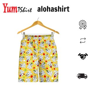 Yorkshire Terrier Pattern Print Design 05 For Men Women Kid Shorts