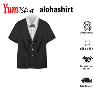 3D Abraham Lincoln Costume Short Sleeve Shirt Hawaiian Shirt For Men Women