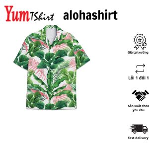Aloha Breeze Men’S Hawaiian Shirt Caressing Waves Of Tropical Tranquility