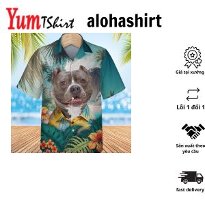 American Bully – 3D Tropical Hawaiian Shirt