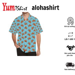 Chili Peppers And Turtle Hawaiian Shirt Turtle Lover Hawaiian Shirt For