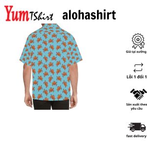 Chili Peppers And Turtle Hawaiian Shirt Turtle Lover Hawaiian Shirt For