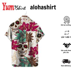 Celtic Skulls Hawaiian Shirt For