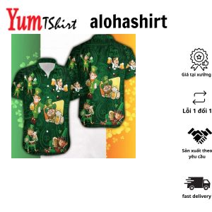 Celtic Celebration Saint Patrick’s Day Aloha Shirt