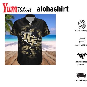 Central Florida Knights Hawaii Shirt Basketball Net Grunge Pattern – NCAA