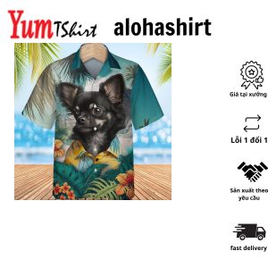 Chihuahua Spark 3 Version Hawaiian 3D Shirt Treading Tropical Pathways