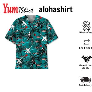 Curling Vintage Vibes Hawaiian Shirt Classic Cool in Tropical Paradise