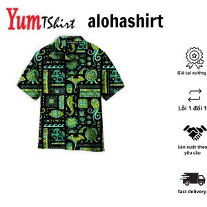 Ethnic Polynesian Style Aloha Hawaiian Shirts