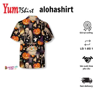 Halloween Mummy Costume Shirt Hawaiian Shirt