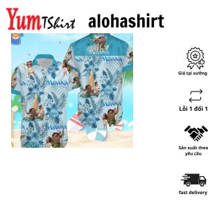 Hawaii Shirt Moana Beach Shirt Men And Women Gift Hawaiian Shirt