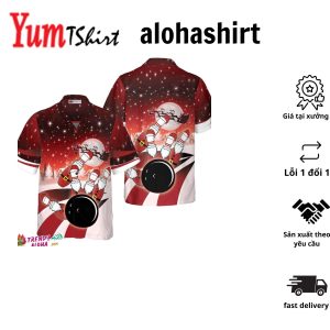 Hawaiian Shirts Christmas Bowling Shirt Short Sleeve Christmas Shirt Idea Gift For Men And Women