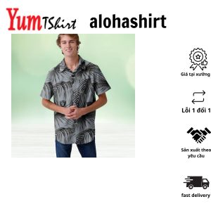 Las Vegas Raiders Hawaiian Shirt Tropical Pattern All Over Print