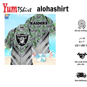 NFL Las Vegas Raiders Hawaiian Shirt Summer Vacation Gift