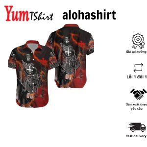 New Zealand Maori Fern Red Edition Hawaiian Shirt For