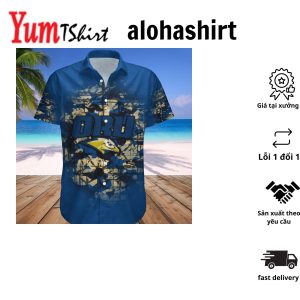 Oral Roberts Golden Eagles Hawaii Shirt Coconut Tree Tropical Grunge – NCAA